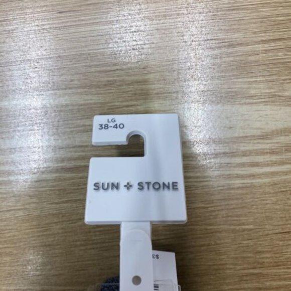 Mens Belt Sun + Stone Webbing 38 /40 Stretch Black Nylon Tacticai Size L - Picture 3 of 9